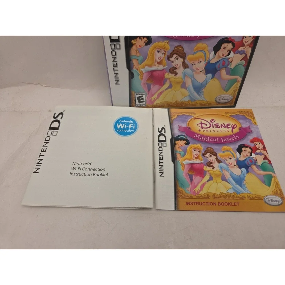 Disney Princess: Magical Jewels (Nintendo DS, 2007) Case And Manual No Game